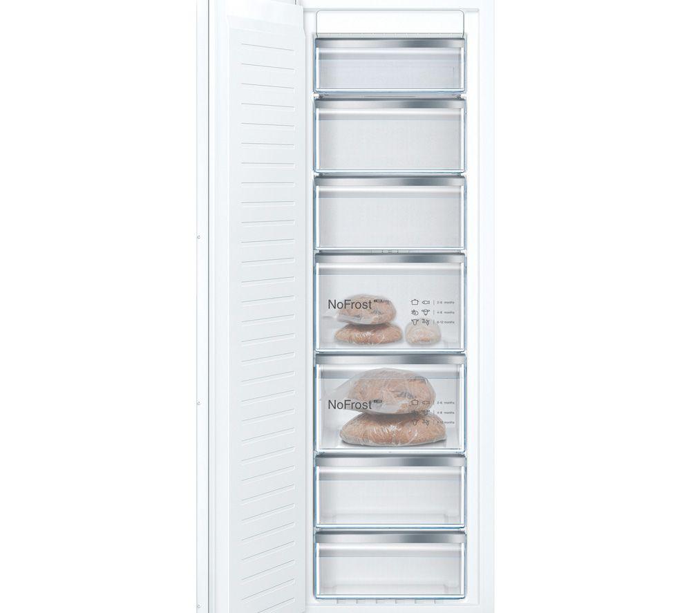 BOSCH Series 6 GIN81AEF0G Integrated Tall Freezer image number 4 of 10
