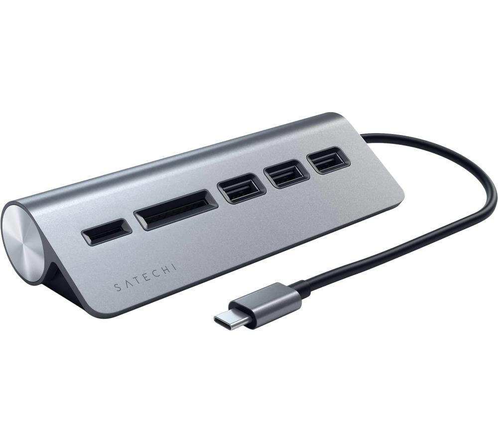 Buy SATECHI STTCHCRM 3port USB TypeC Hub Currys