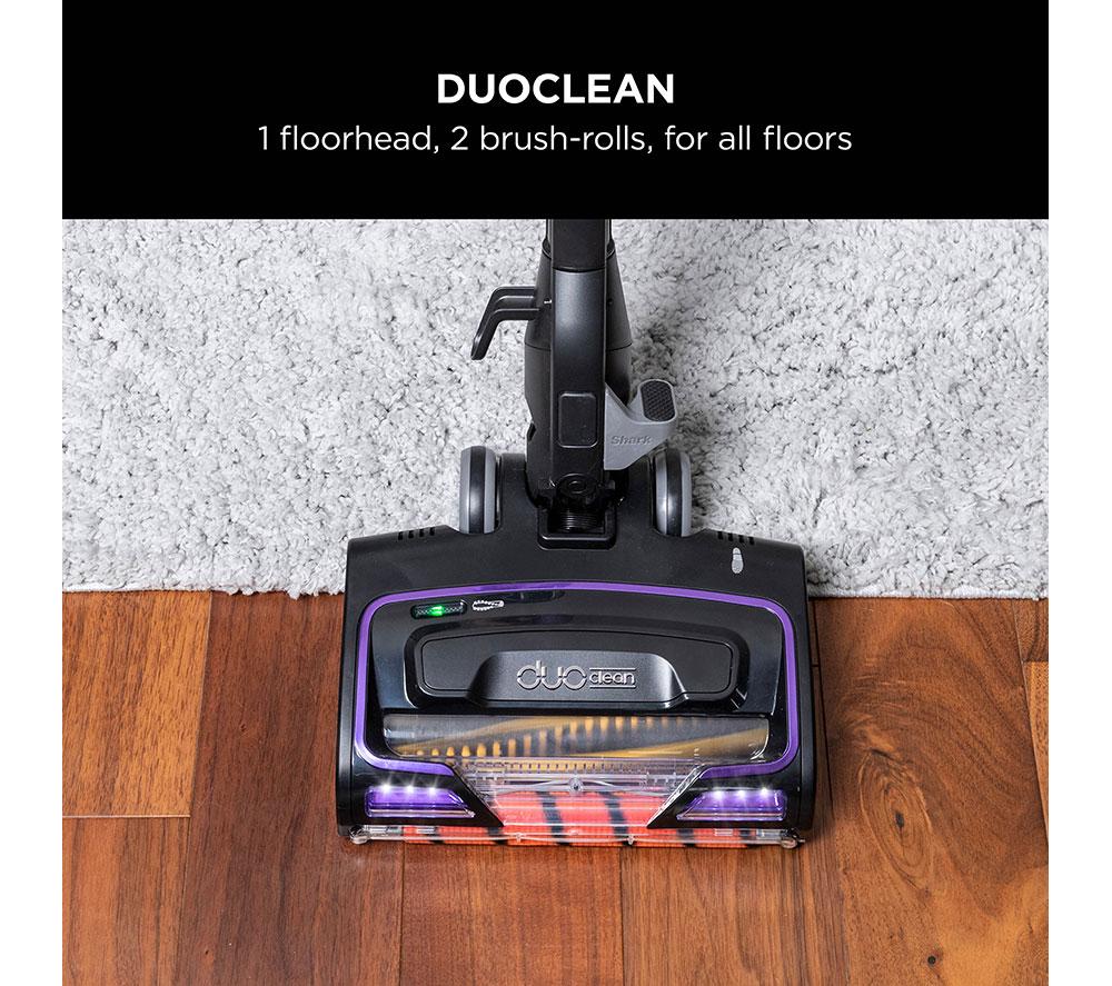 SHARK Anti Hair Wrap HZ500UK Bagless Vacuum Cleaner - Charcoal Grey & Purple image number 4 of 8