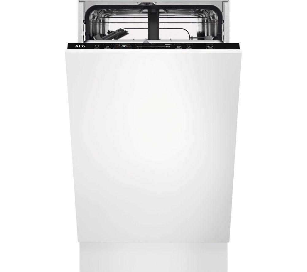 Buy AEG SatelliteClean FSE62407P Slimline Fully Integrated Dishwasher |  Currys