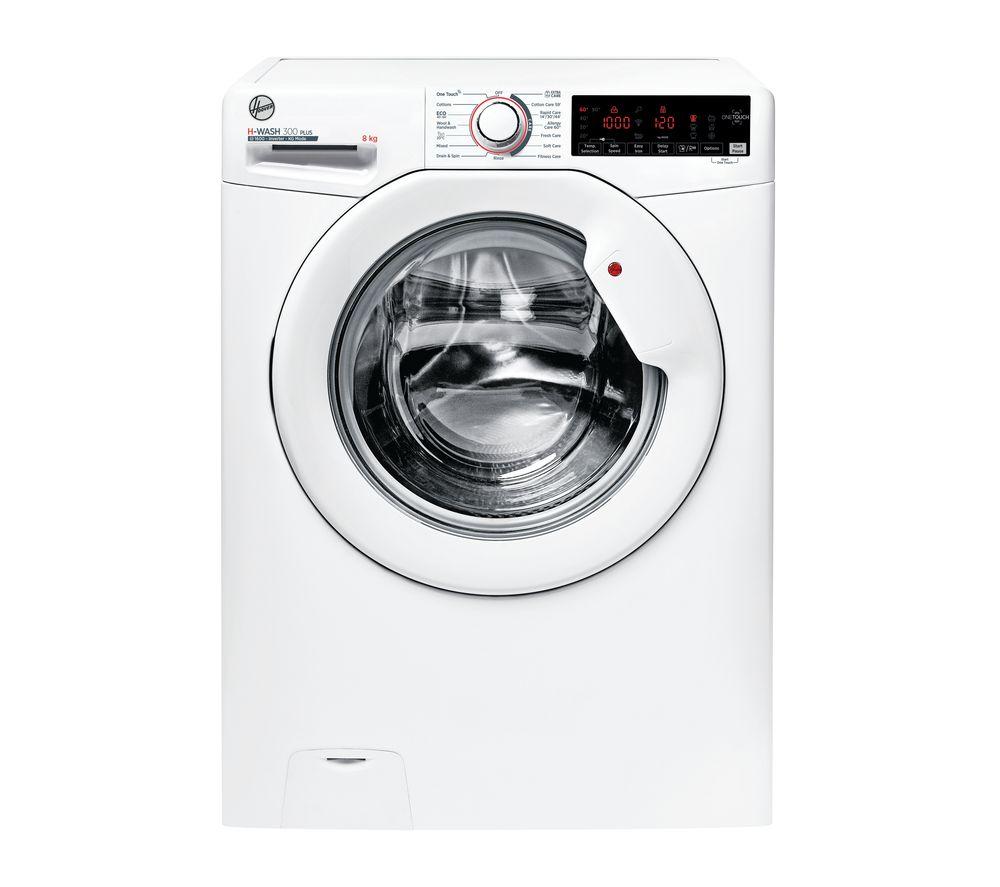 HOOVER H-Wash 300 H3W 68TME NFC 8 kg 1600 Spin Washing Machine - White