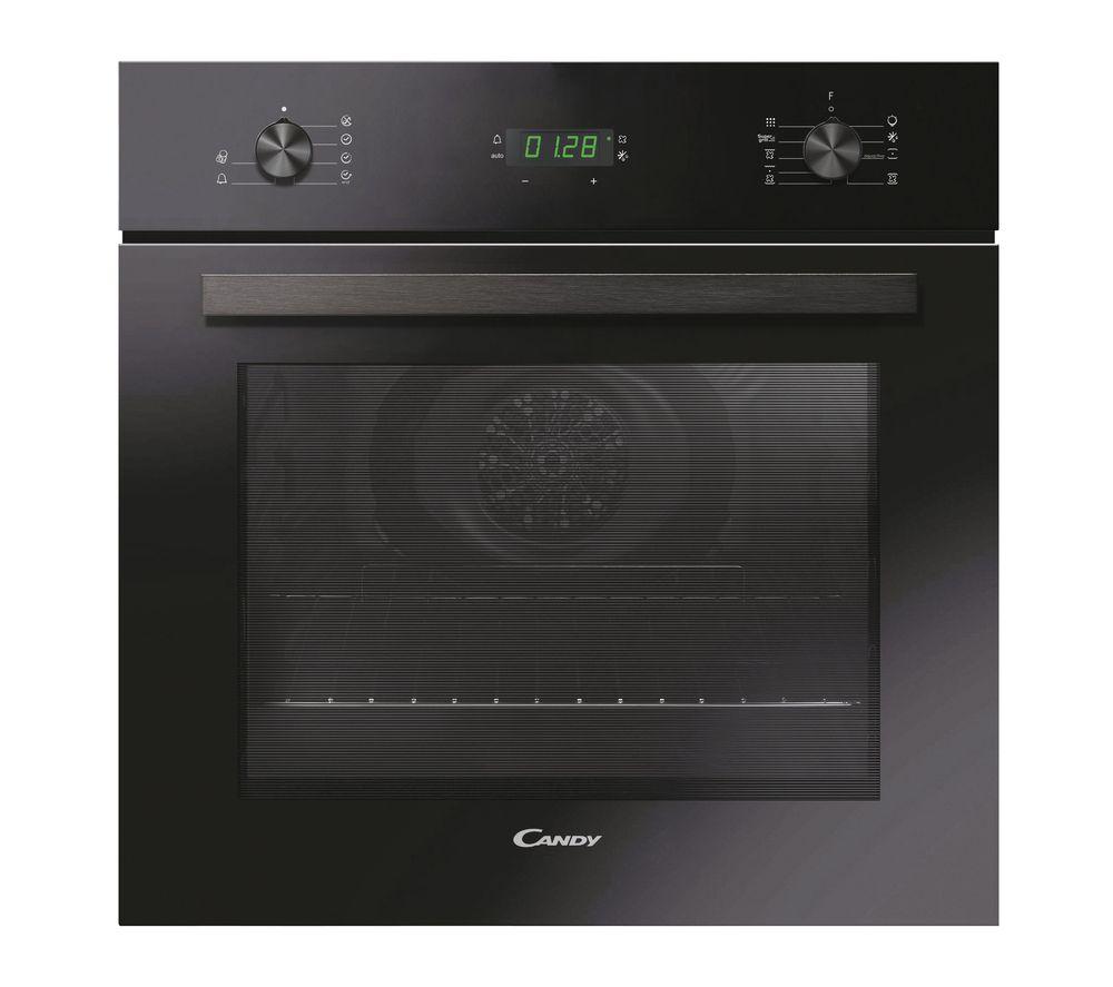 CANDY FCTK626N Electric Pyrolytic Oven - Black, Black