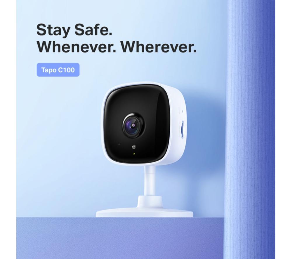 TP-LINK Tapo C100 Full HD 1080p WiFi Security Camera image number 7 of 10