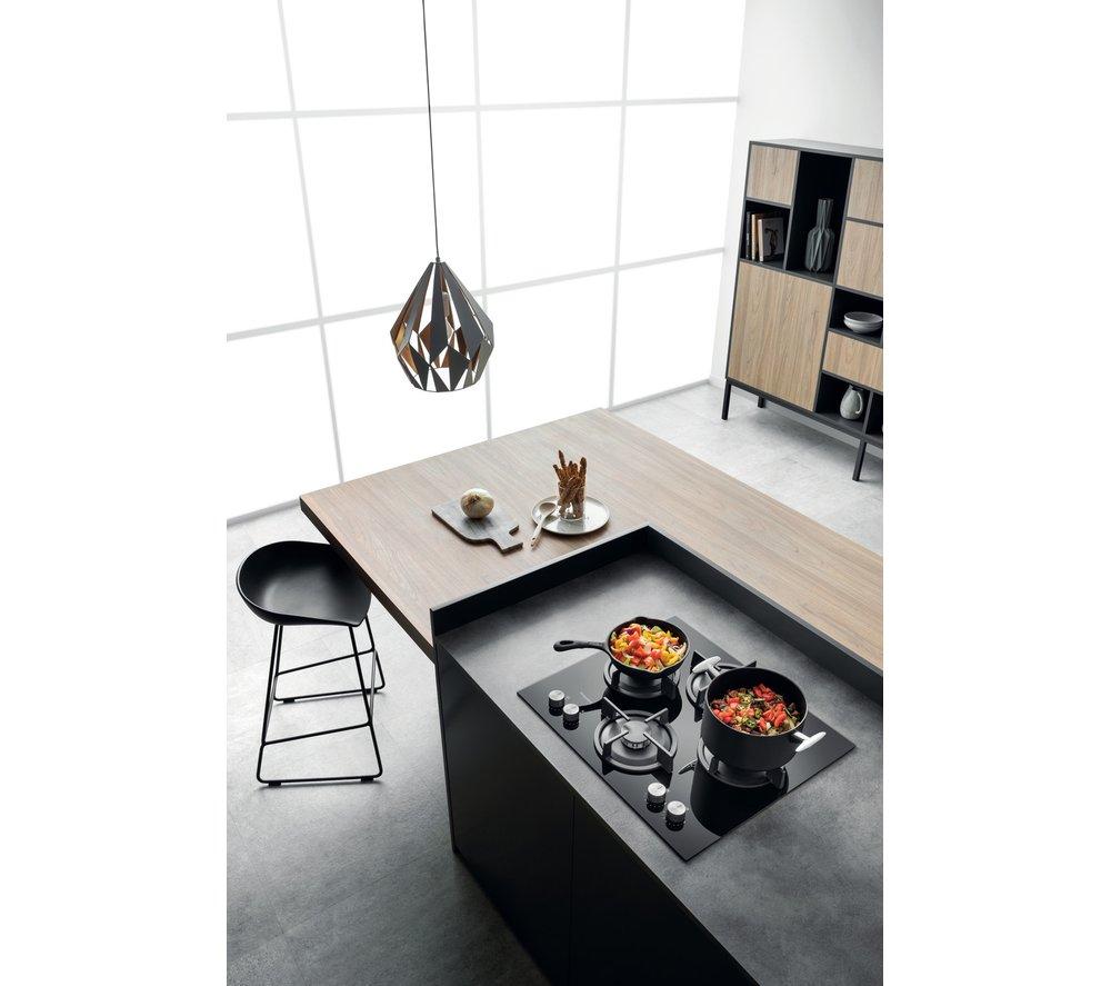 HOTPOINT Flame Control HGS 62S/BK 60 cm Gas Hob - Black image number 12 of 18