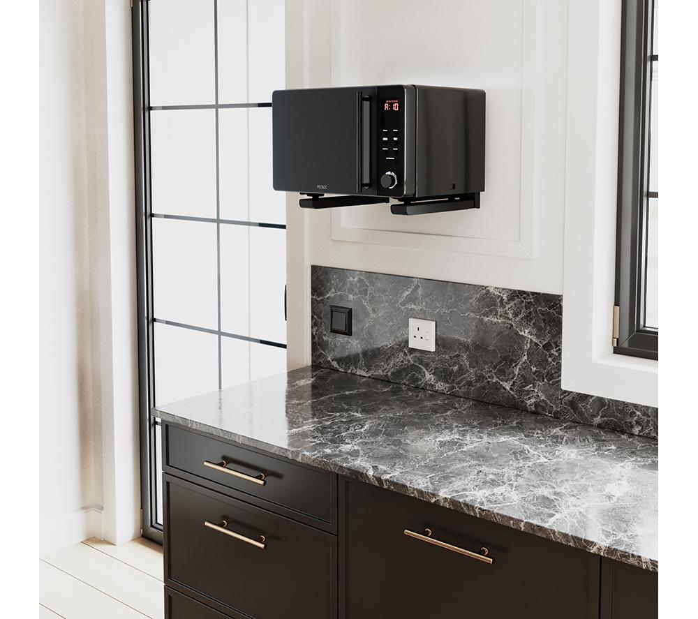 AVF EM60B Microwave Bracket - Black image number 2 of 17