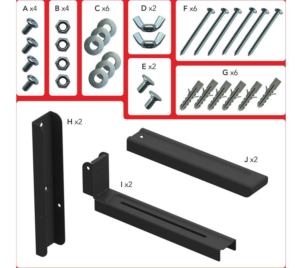 AVF EM60B Microwave Bracket - Black image number 15 of 17