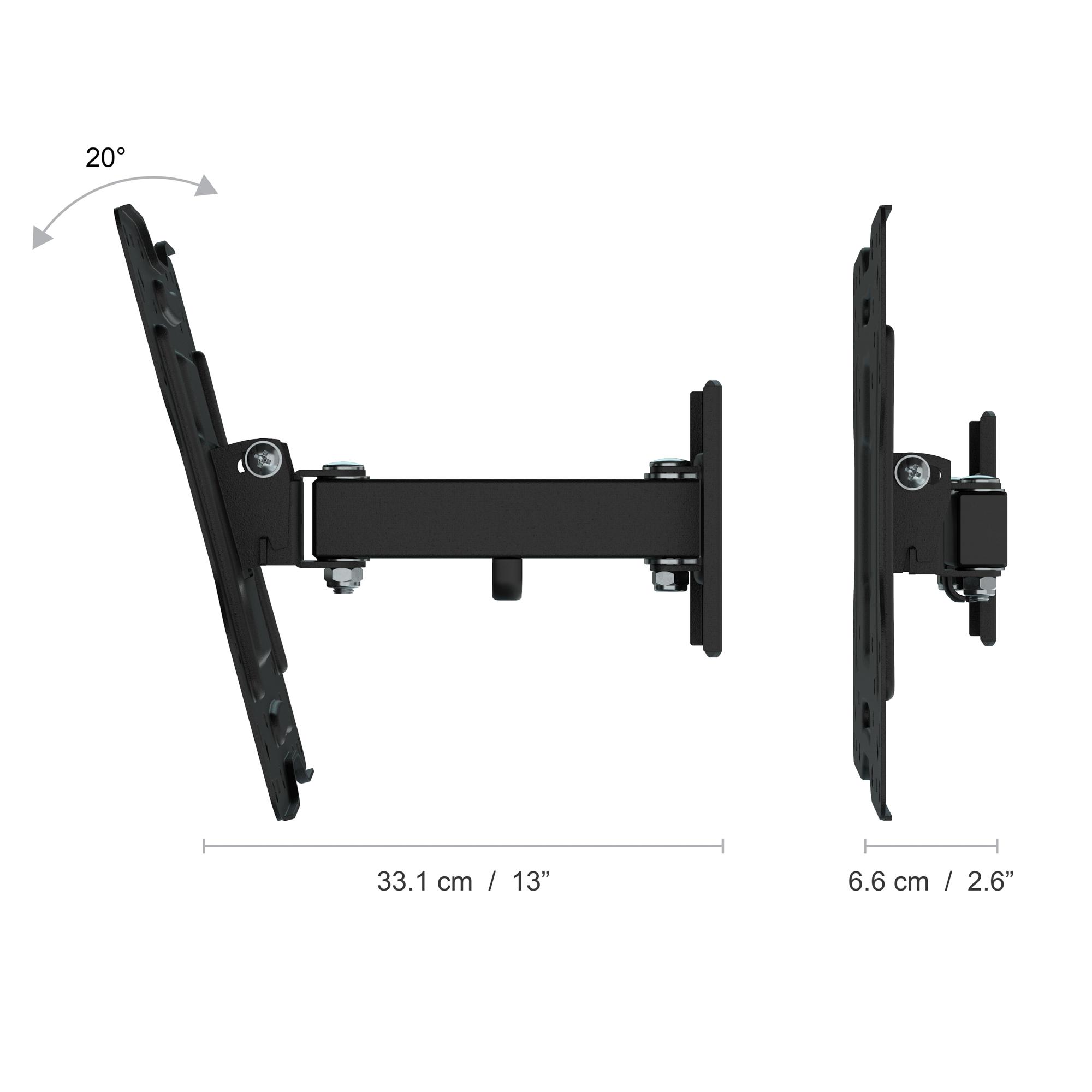 AVF MRL23 Multi Position Tilt & Extend Wall Mount 12-43" TV & Monitor Bracket image number 5 of 7