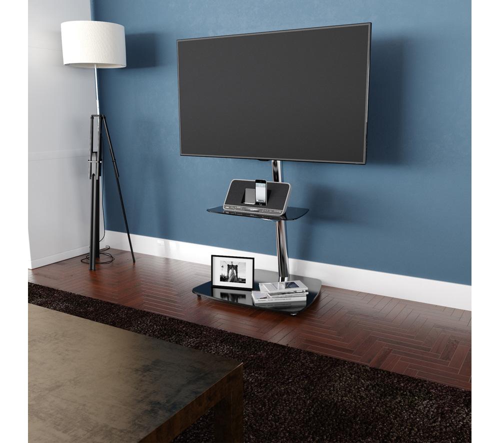 AVF Reflections Iseo 600 mm TV Stand with Bracket for 32 - 55" TVs &ndash; Black image number 9 of 11