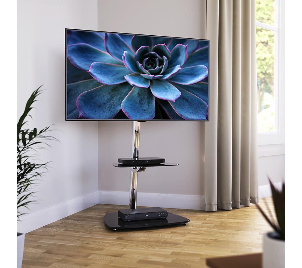 AVF Reflections Iseo 600 mm TV Stand with Bracket for 32 - 55" TVs &ndash; Black image number 11 of 11