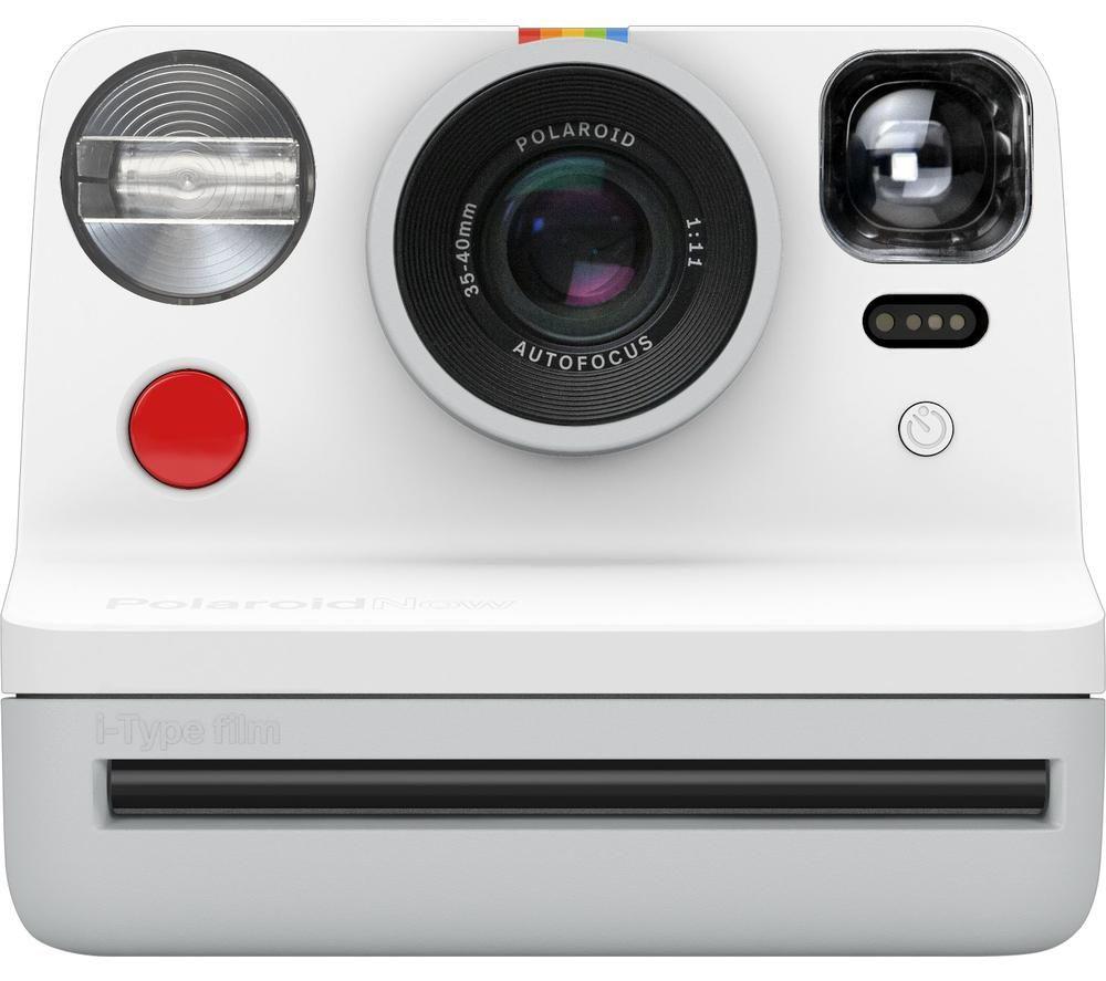 Click to view product details and reviews for Polaroid Now Instant Camera White White.