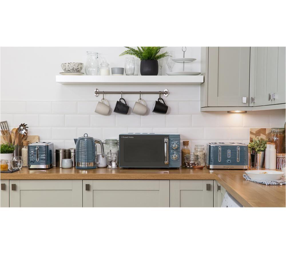 RUSSELL HOBBS RHM1731G Solo Microwave - Grey image number 3 of 11