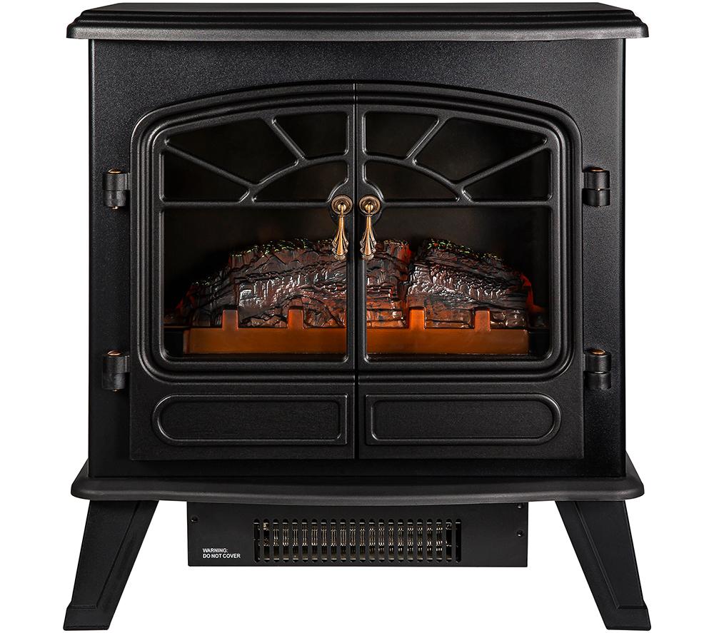 Russell Hobbs Rhefstv2003b Electric Stove Fire - Black, Black