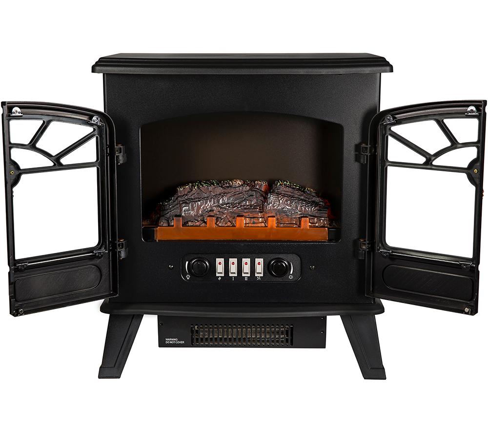 RUSSELL HOBBS RHEFSTV2003B Electric Stove Fire - Black image number 3 of 8