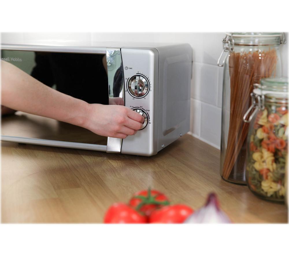 RUSSELL HOBBS RHMM701S-N Solo Microwave - Silver image number 2 of 13