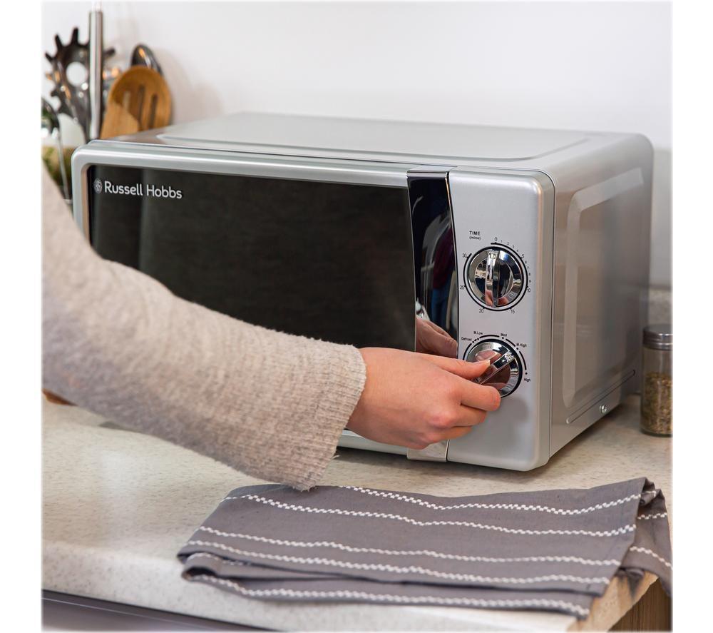 RUSSELL HOBBS RHMM701S-N Solo Microwave - Silver image number 4 of 13