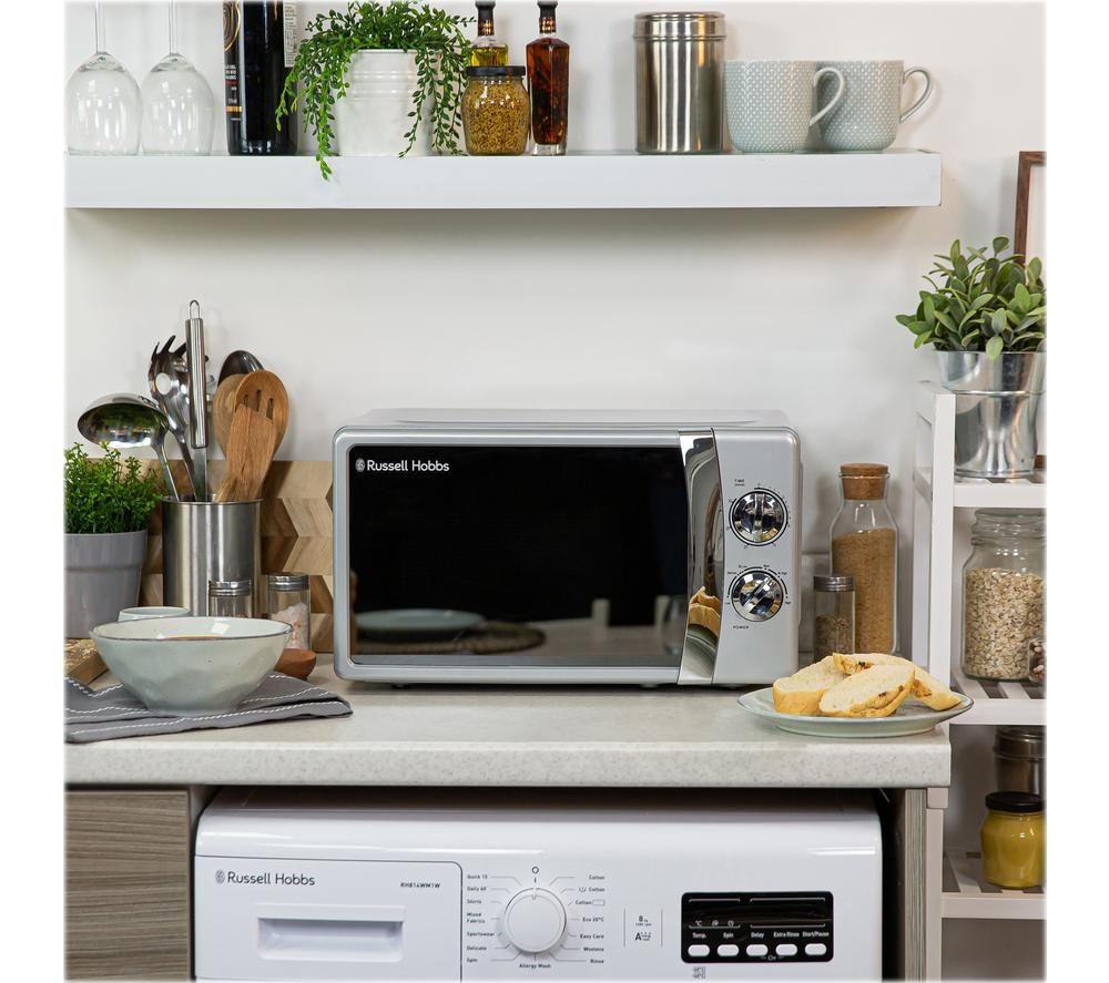 RUSSELL HOBBS RHMM701S-N Solo Microwave - Silver image number 5 of 13