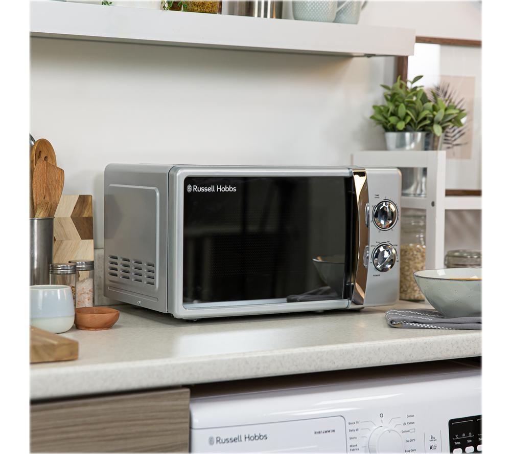 RUSSELL HOBBS RHMM701S-N Solo Microwave - Silver image number 8 of 13