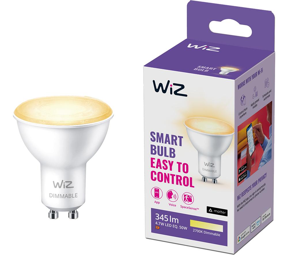WIZ White Smart Spotlight Bulb - GU10