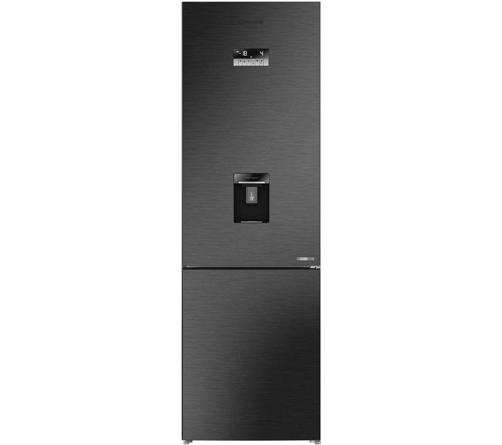 Best Price GRUNDIG GKNM46220DZ 70/30 Fridge Freezer Dark Steel Review