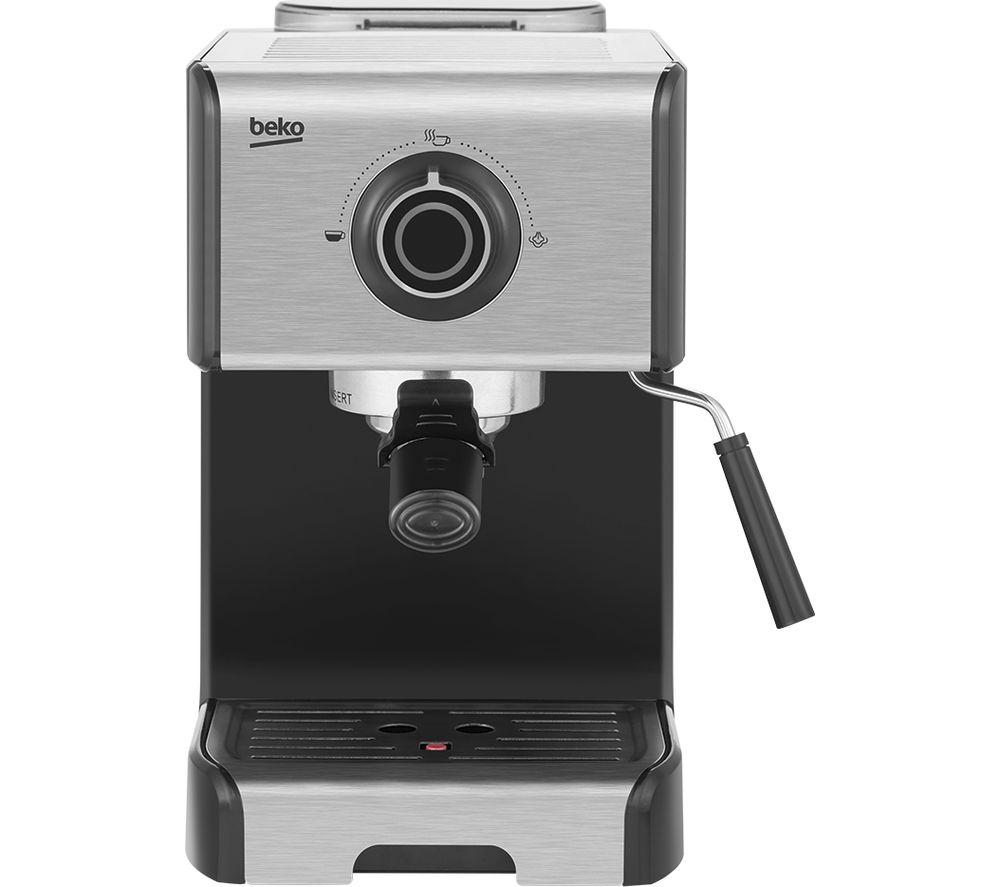 BEKO CEP5152B Manual Espresso Coffee Machine - Stainless Steel, Stainless Steel