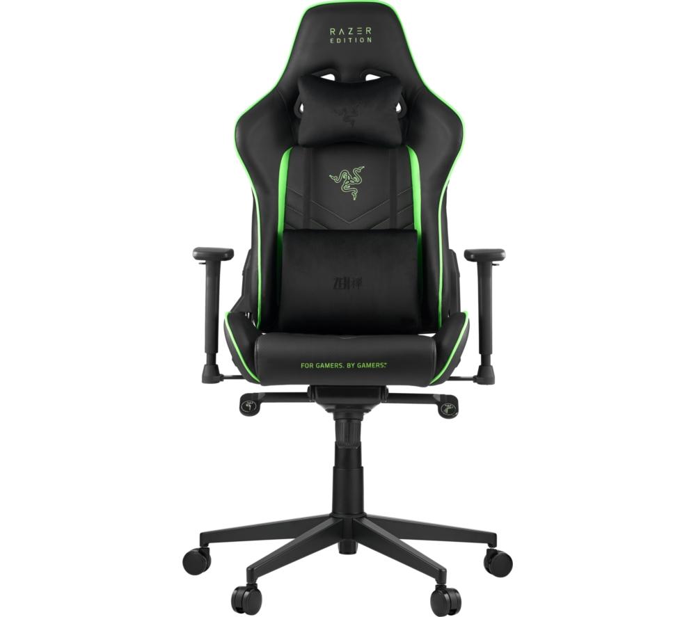 RAZER TAROK PRO Gaming Chair - Black & Green image number 2 of 13