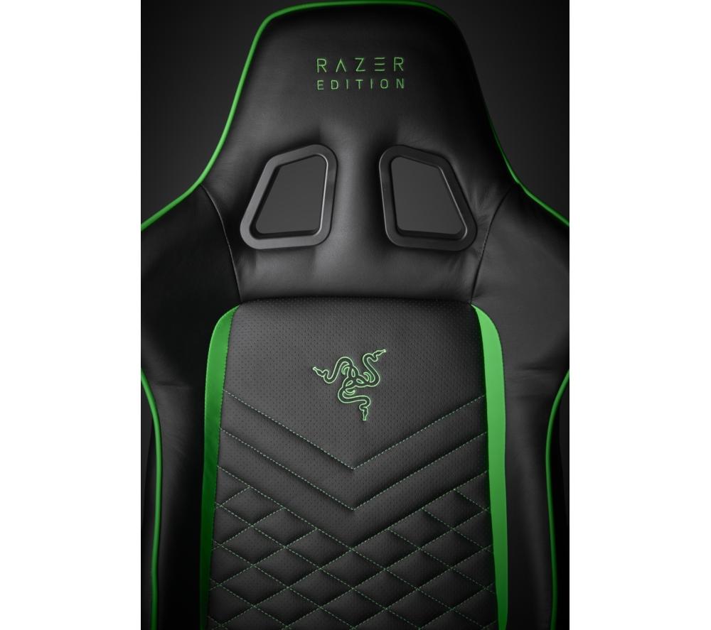 RAZER TAROK PRO Gaming Chair - Black & Green image number 8 of 13