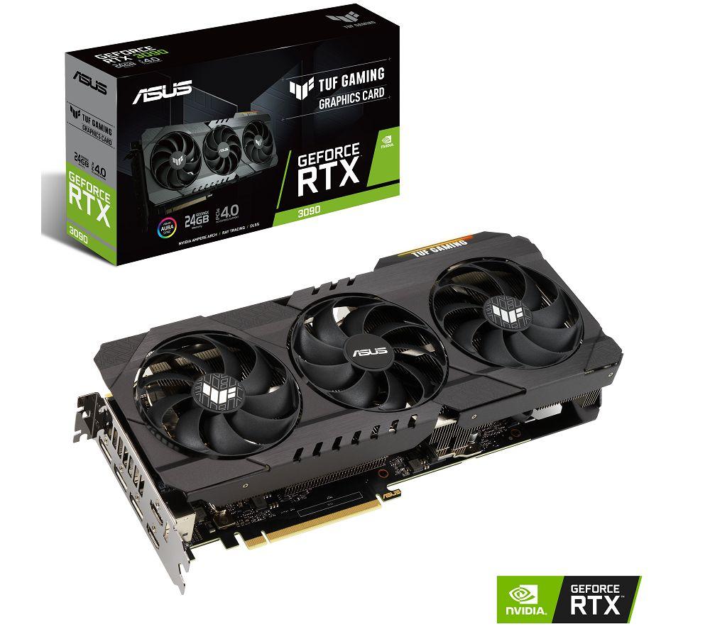 ASUS GeForce RTX 3090 24 GB TUF GAMING OC Graphics Card image number 8 of 11