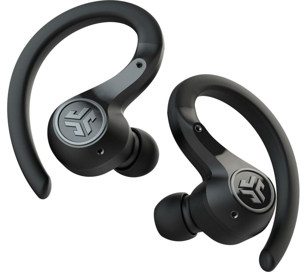 JLAB Epic Air Sport Wireless Bluetooth Noise-Cancelling Earphones - Black - image 4