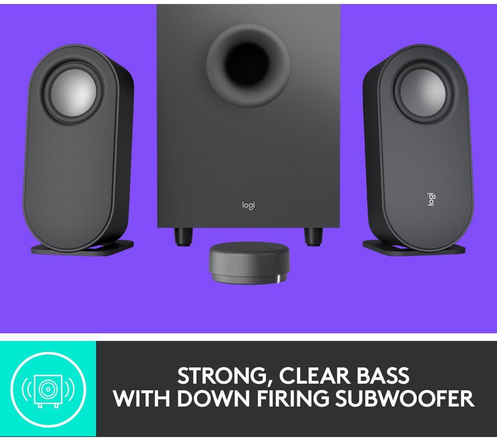 LOGITECH Z407 2.1 Wireless PC Speakers - Black image number 4 of 8
