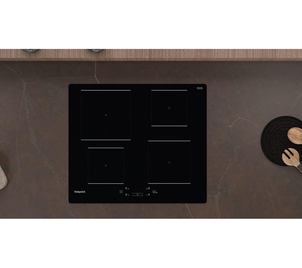 HOTPOINT MyMenu TQ 1460S NE 59 cm Electric Induction Hob - Black image number 4 of 9