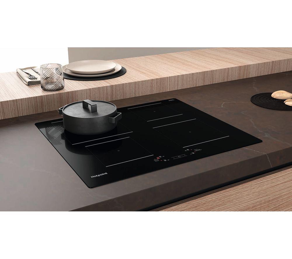 HOTPOINT MyMenu TQ 1460S NE 59 cm Electric Induction Hob - Black image number 8 of 9