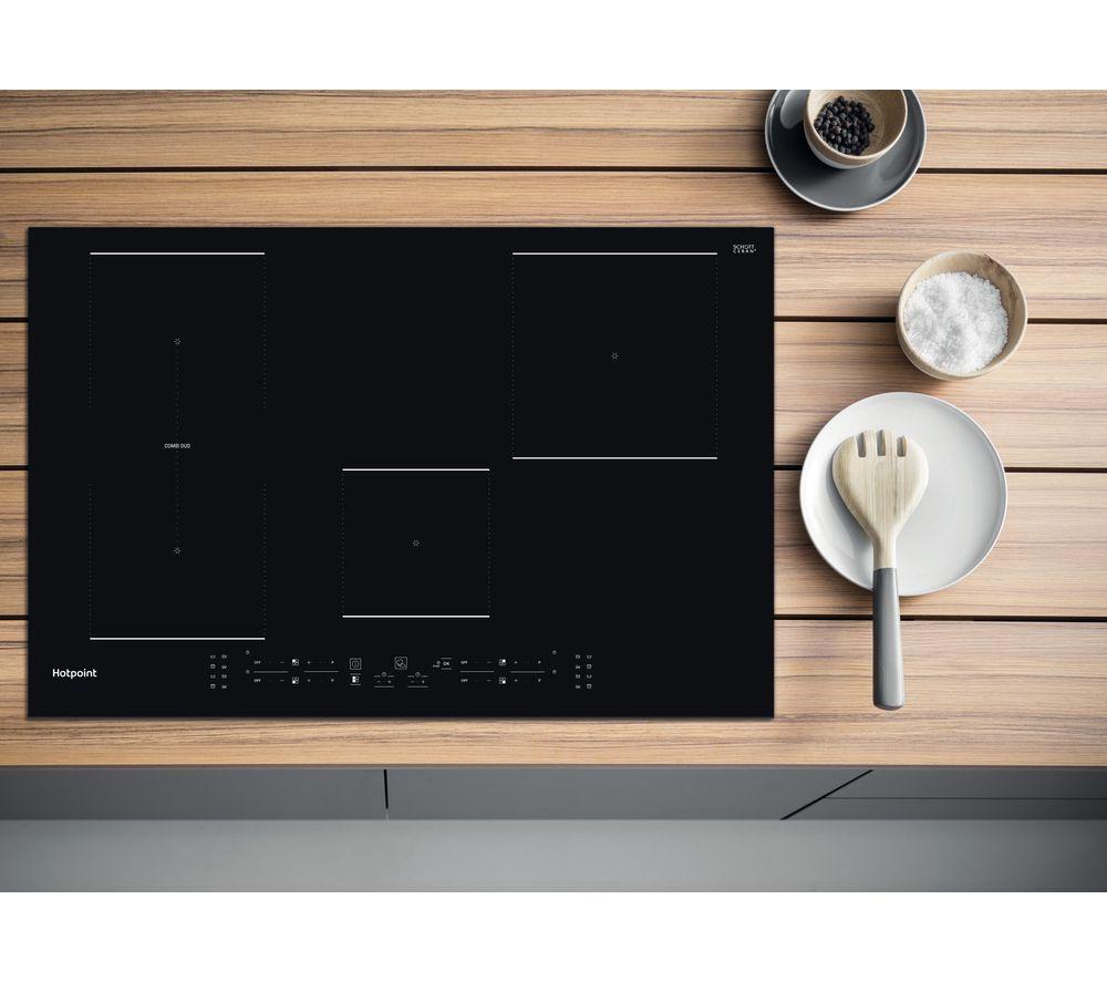 HOTPOINT MyMenu TB 3977B BF 77 cm Electric Induction Hob - Black image number 2 of 18