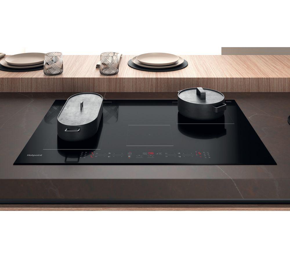HOTPOINT MyMenu TB 3977B BF 77 cm Electric Induction Hob - Black image number 3 of 18