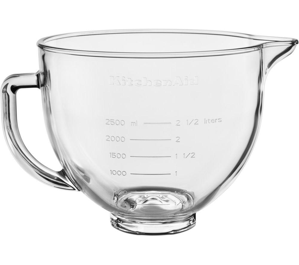 KITCHENAID 5KSM5GB 4.7 Litre Mixing Bowl - Glass image number 3 of 6
