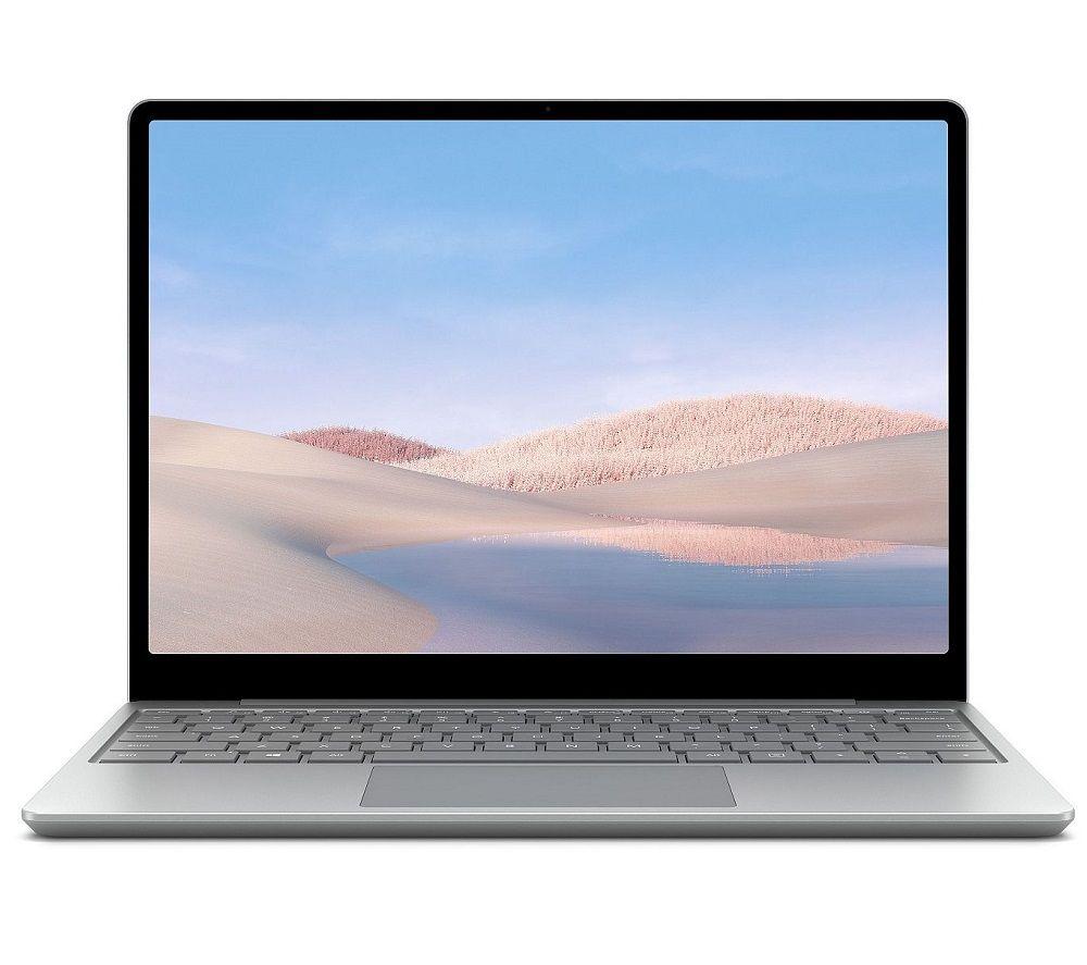 Image of MICROSOFT 12.5" Surface Laptop Go - Intel®Core i5, 64 GB eMMC, Platinum, Silver/Grey