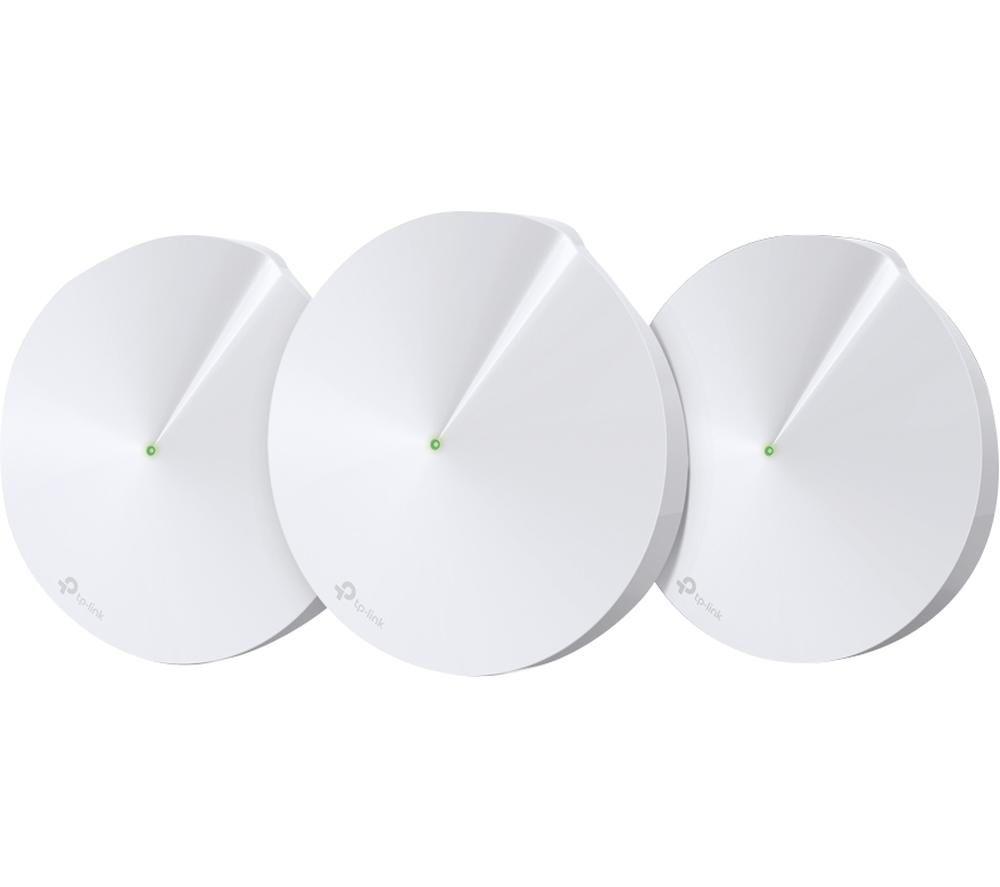 TP-LINK Deco M9 Plus Whole Home WiFi System - Triple Pack, White