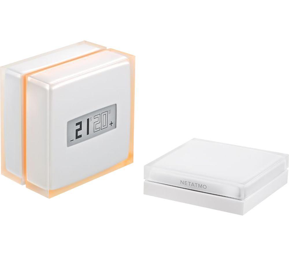 NETATMO NTH01-EN-EU Smart Thermostat, White