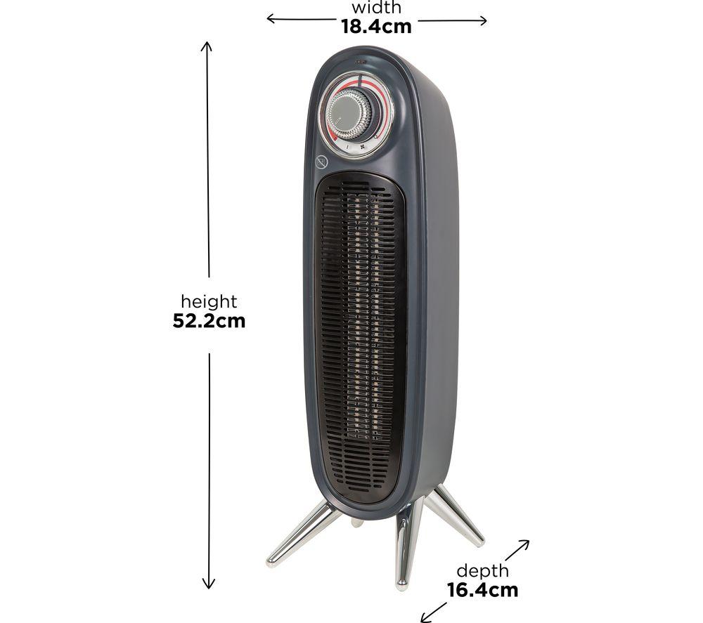 Buy RUSSELL HOBBS RHRETFH1002G Portable Hot & Cool Fan Heater Grey