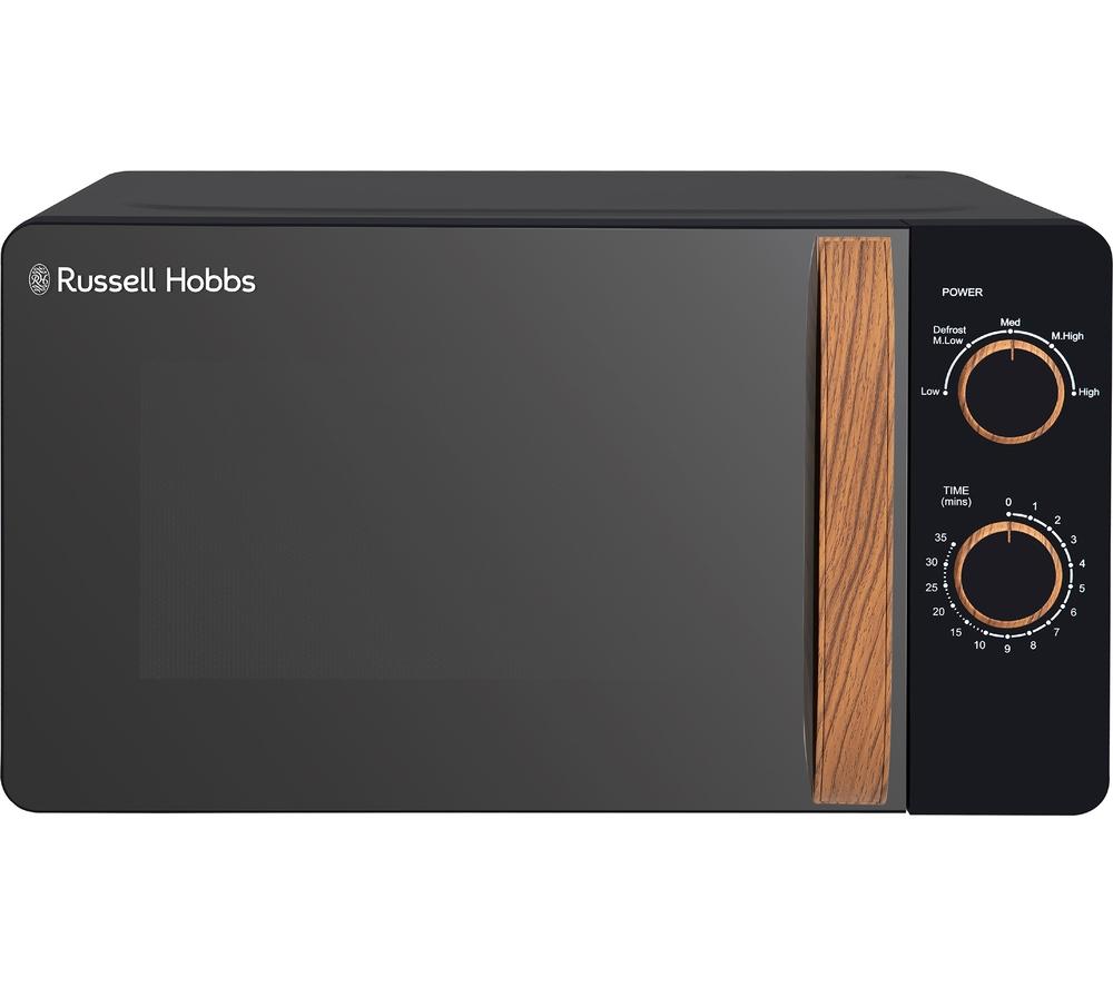 RUSSELL HOBBS RHMM713B-N Compact Solo Microwave - Black