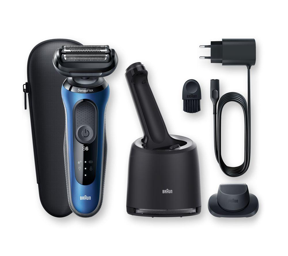 Buy BRAUN Series 6 60B7200cc Wet & Dry Foil Shaver Blue & Black Currys