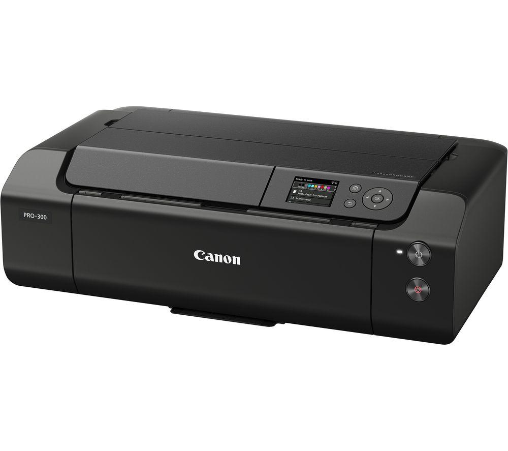 Image of CANON imagePROGRAF PRO-300 Wireless A3 Photo Printer, Black