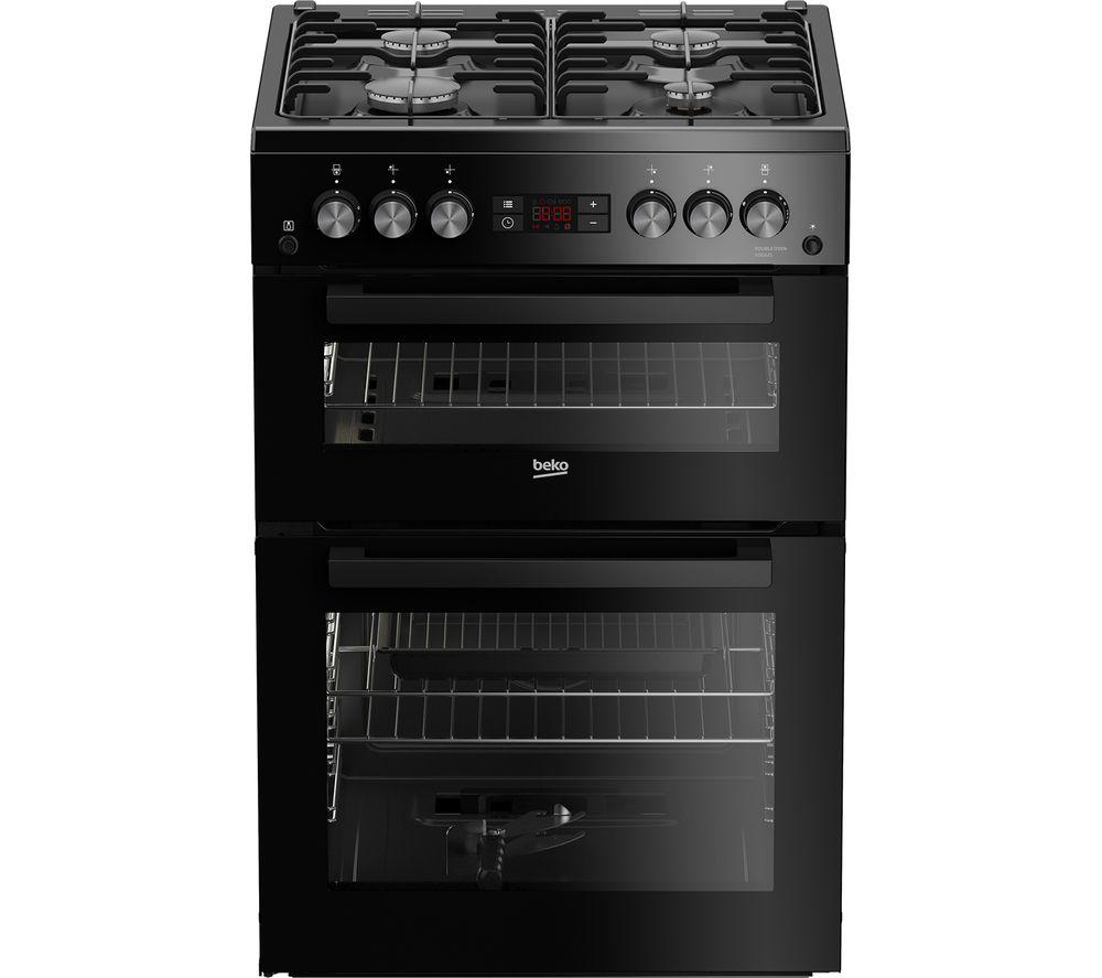 BEKO Pro XDG621K 60 cm Gas Cooker - Black, Black