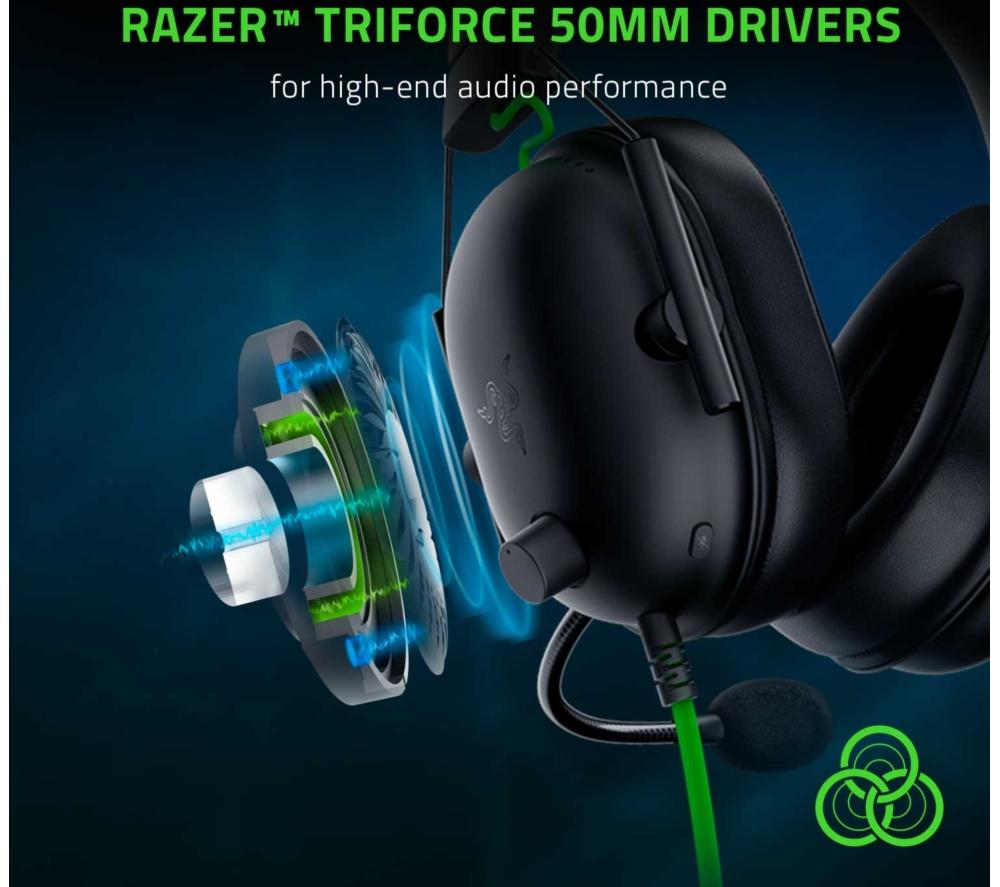 Buy RAZER BlackShark V2 X Gaming Headset - Black | Currys