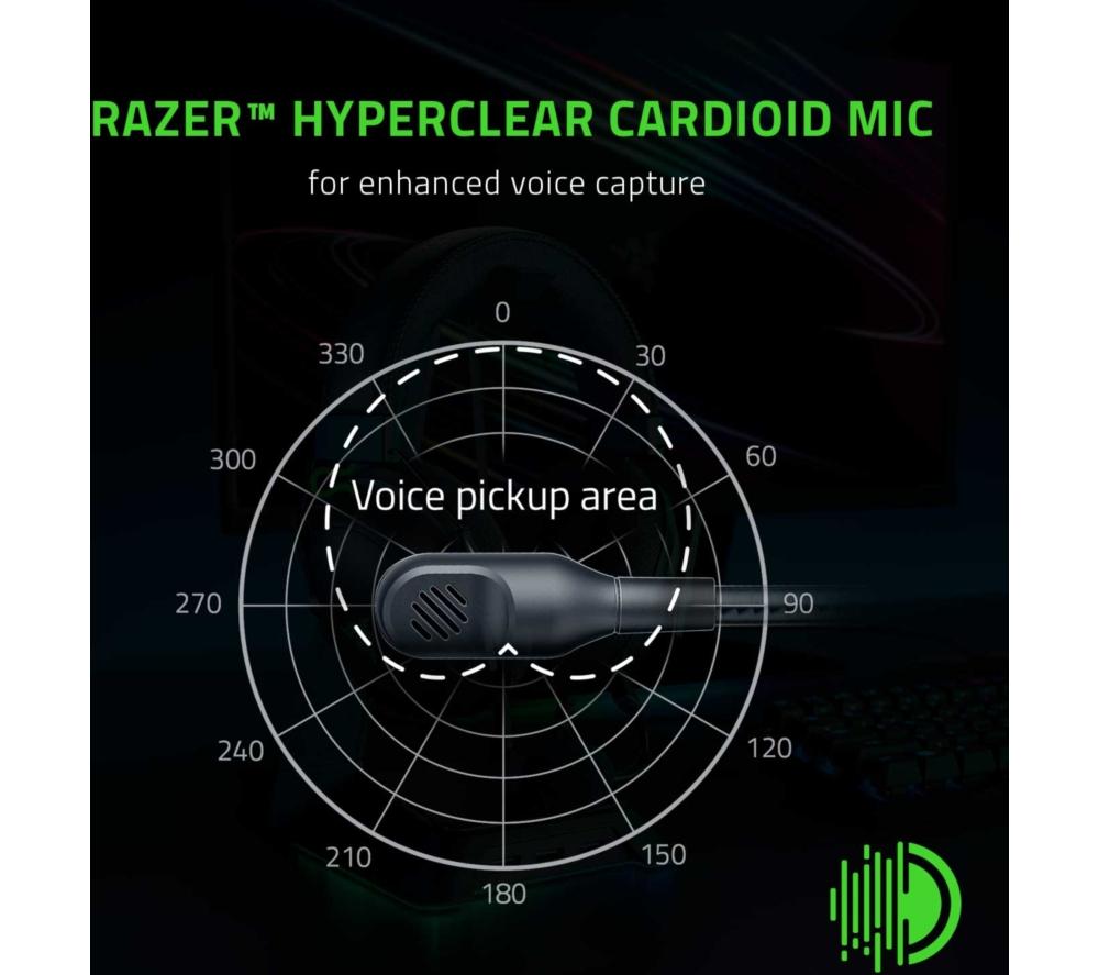 RAZER BlackShark V2 X Gaming Headset - Black image number 3 of 9