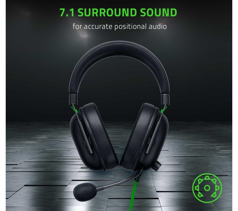 RAZER BlackShark V2 X Gaming Headset - Black image number 6 of 9