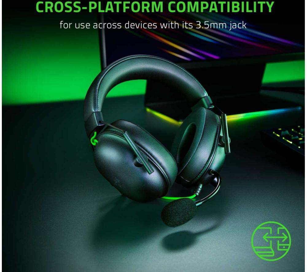 RAZER BlackShark V2 X Gaming Headset - Black image number 7 of 9