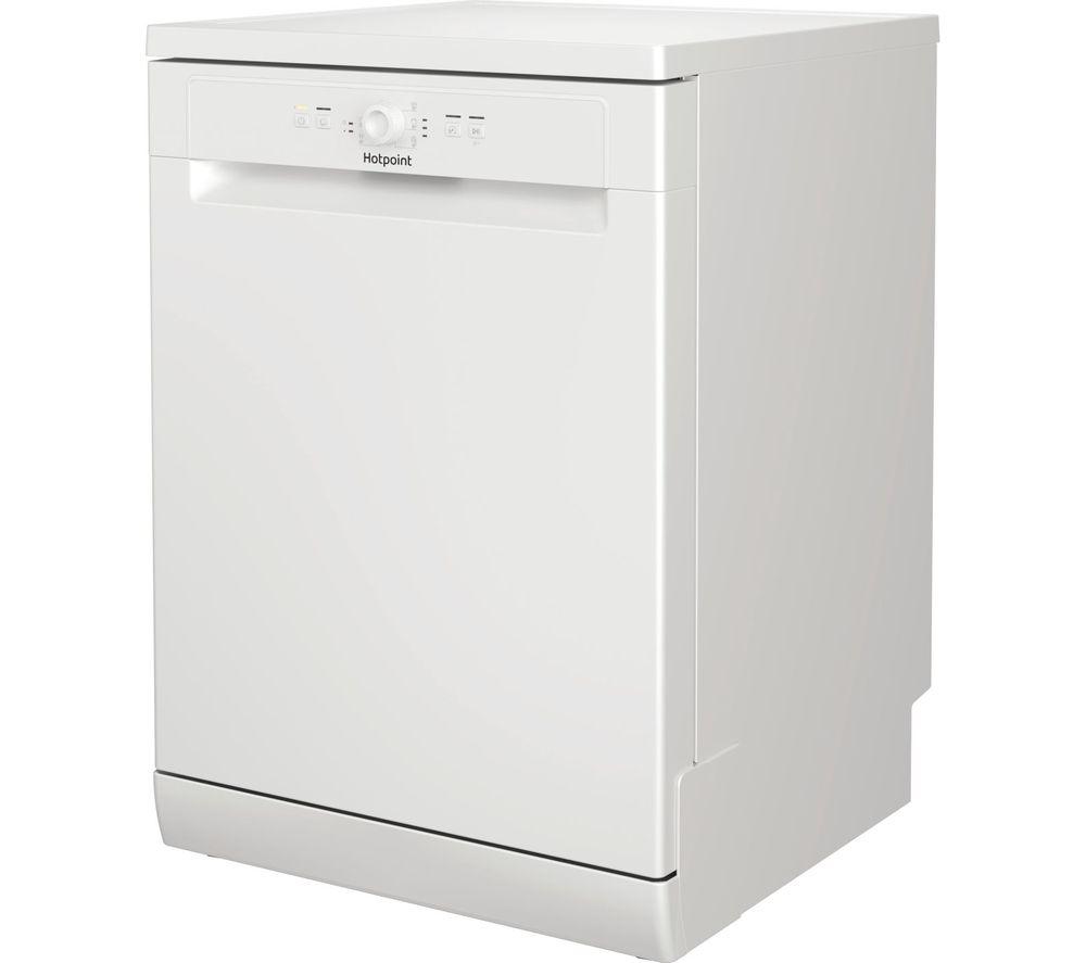 Image of HOTPOINT HFE 1B19 UK Full-size Dishwasher - White