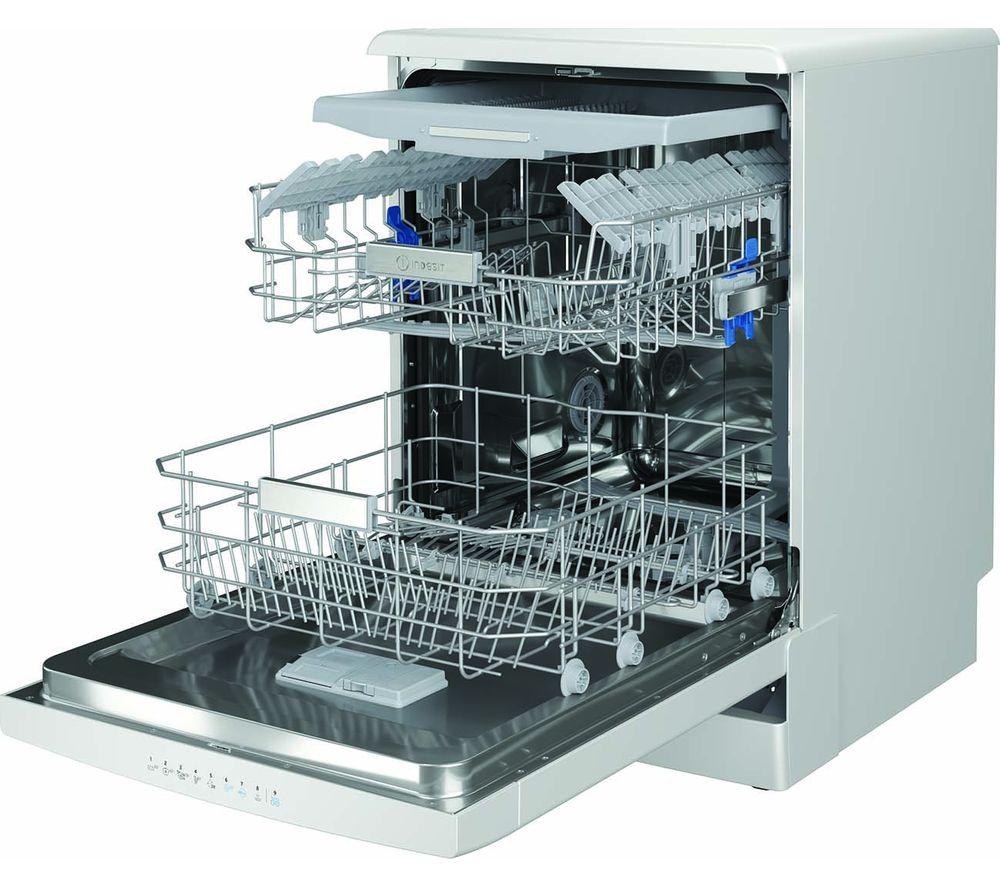 INDESIT DFO 3T133 F UK Full-size Dishwasher - White image number 2 of 10