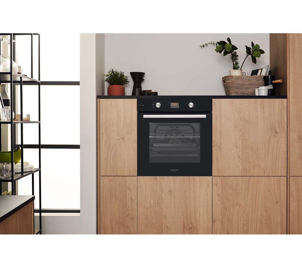 HOTPOINT Class 4 Gentle Steam FA4S 541 JBLG H Electric Oven - Black image number 4 of 11
