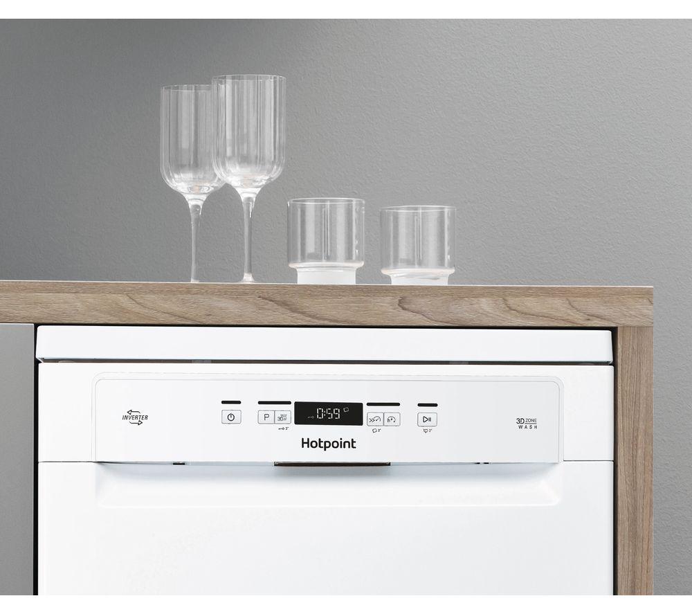 Hotpoint hio3c26w fully integrated deals standard dishwasher